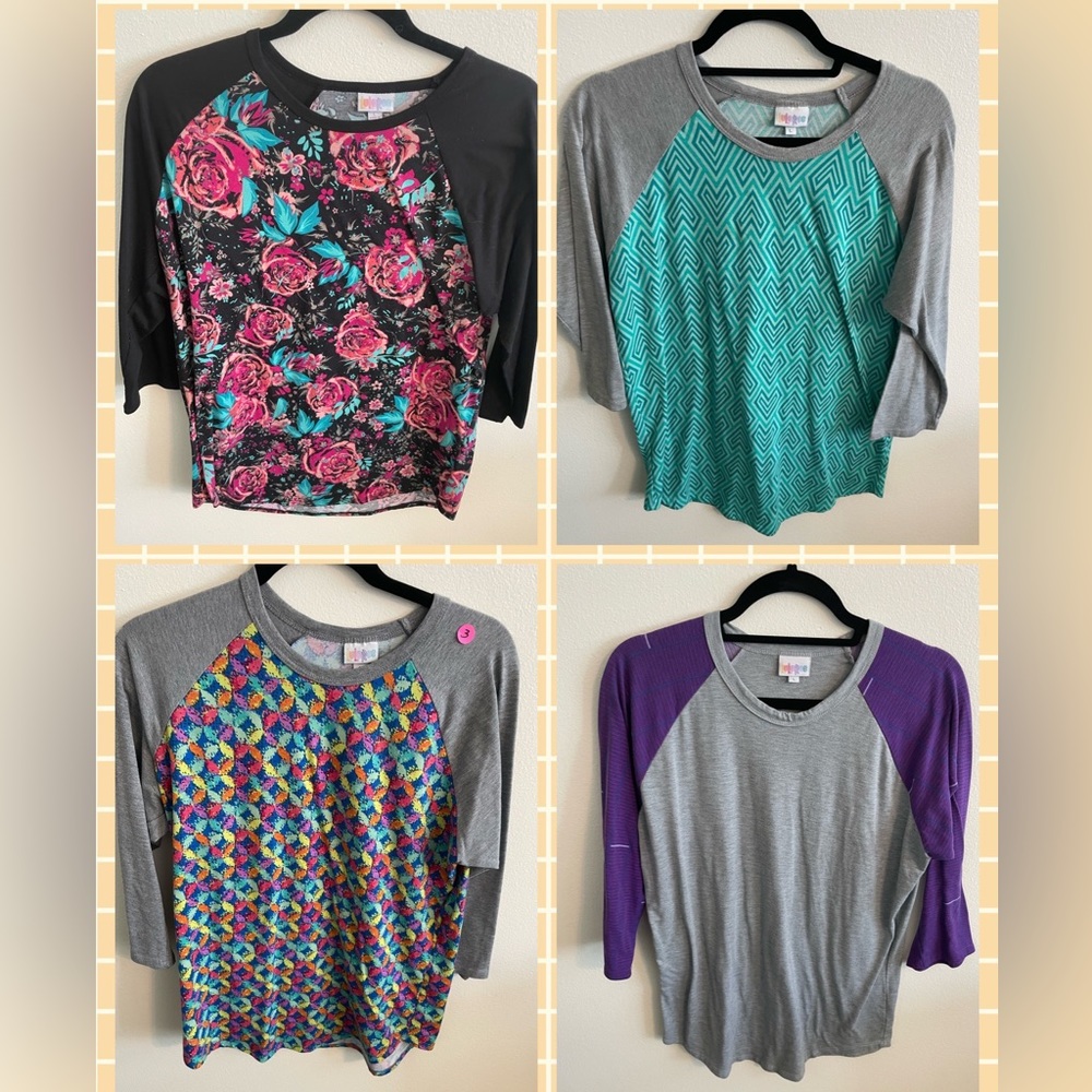 4 size L LuLaRoe Randy’s.